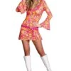 Dreamgirl Groovy Go Go Dancer Costume For Women -Halloween Costumes groovy go go dancer costume