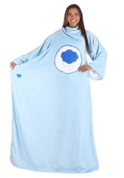 Care Bears Grumpy Bear Wearable Comfy Throw -Halloween Costumes grumpy bear wearable throw alt 1