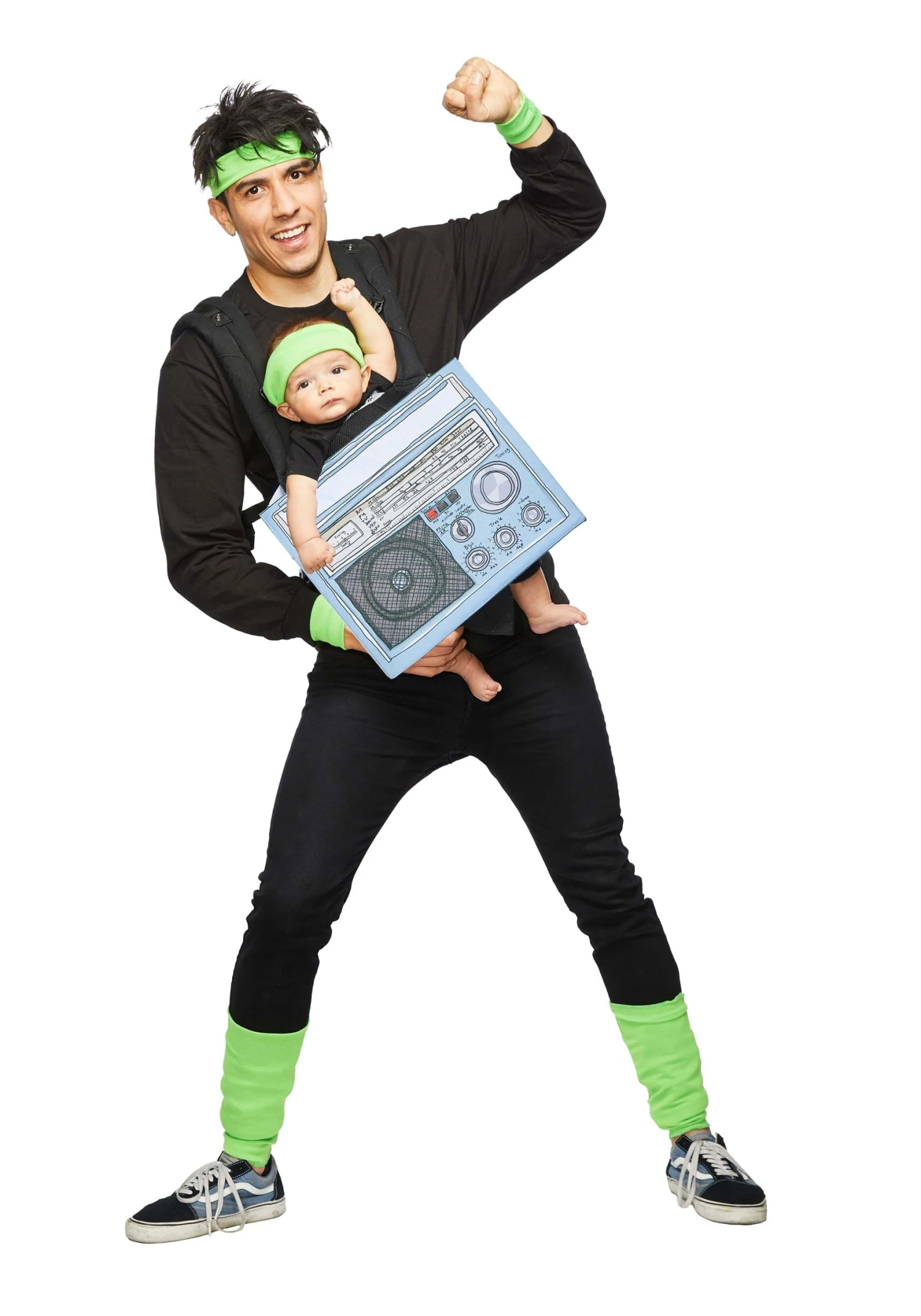 Gym Instructor And Boombox CarrierBaby Costume 4 Gym Instructor And Boombox CarrierBaby Costume - Image 2