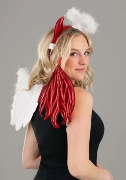 Half Angel And Half Devil Kit 11 Half Angel And Half Devil Kit -Halloween Costumes half angel half devil kit alt 1