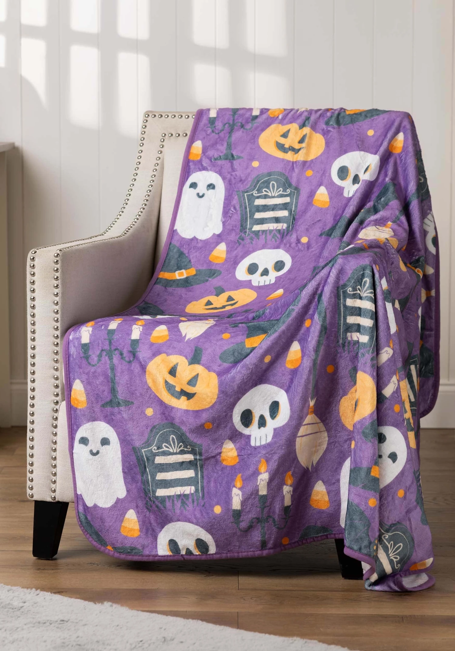 Halloween Mischief Comfy Throw Blanket 3 Halloween Mischief Comfy Throw Blanket