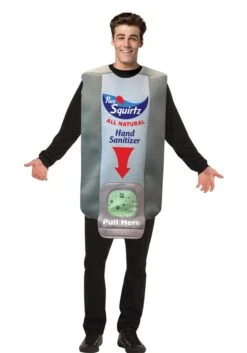 Hand Sanitizer Wall Dispenser Costume For Adults