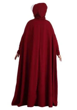 Deluxe Handmaid's Tale Costume For Women 16 Deluxe Handmaid's Tale Costume For Women -Halloween Costumes handmaids tale deluxe womens costume alt 11