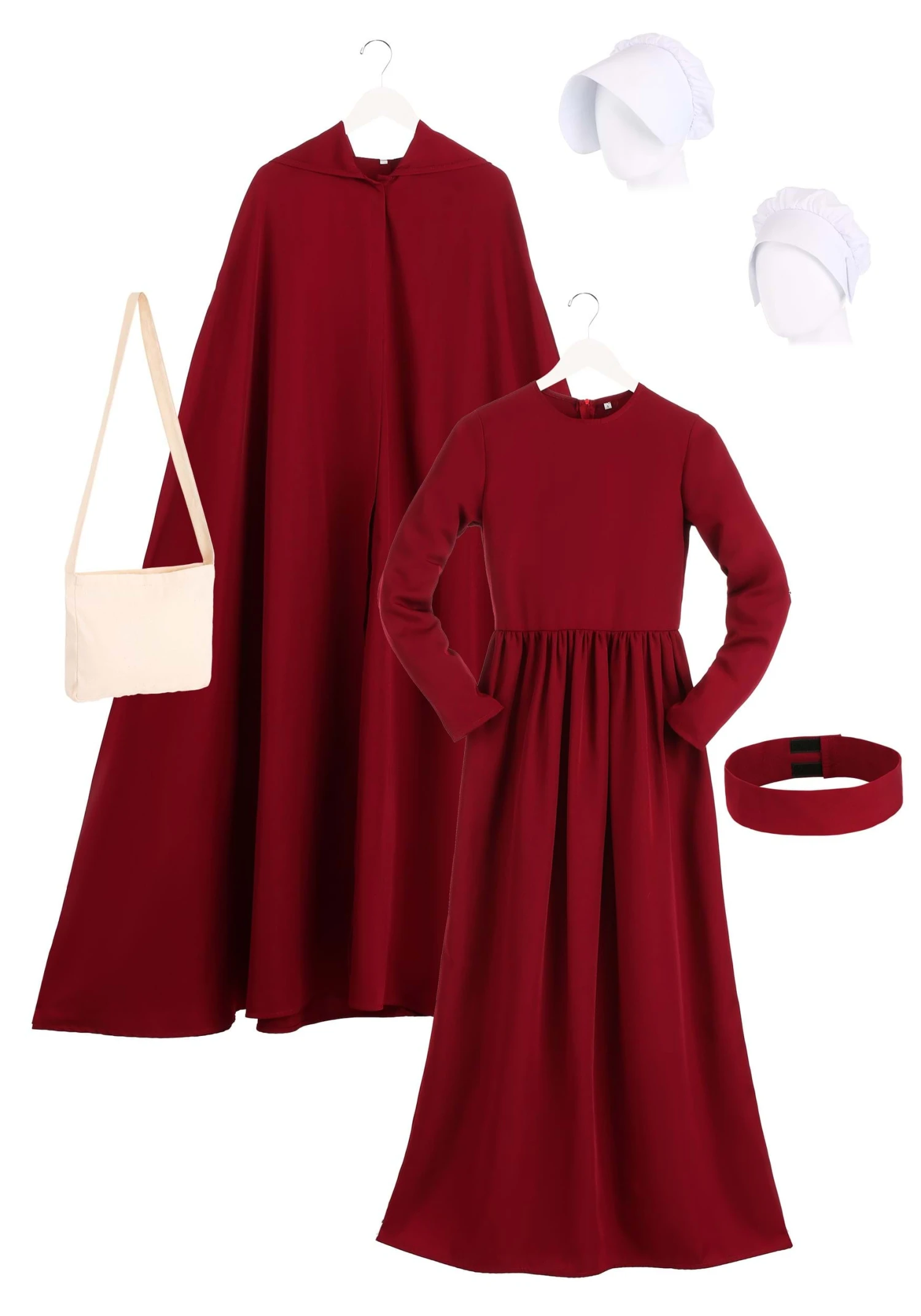 Deluxe Handmaid's Tale Costume For Women 14 Deluxe Handmaid's Tale Costume For Women - Image 12