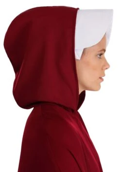 Deluxe Handmaid's Tale Costume For Women 21 Deluxe Handmaid's Tale Costume For Women -Halloween Costumes handmaids tale deluxe womens costume alt 5