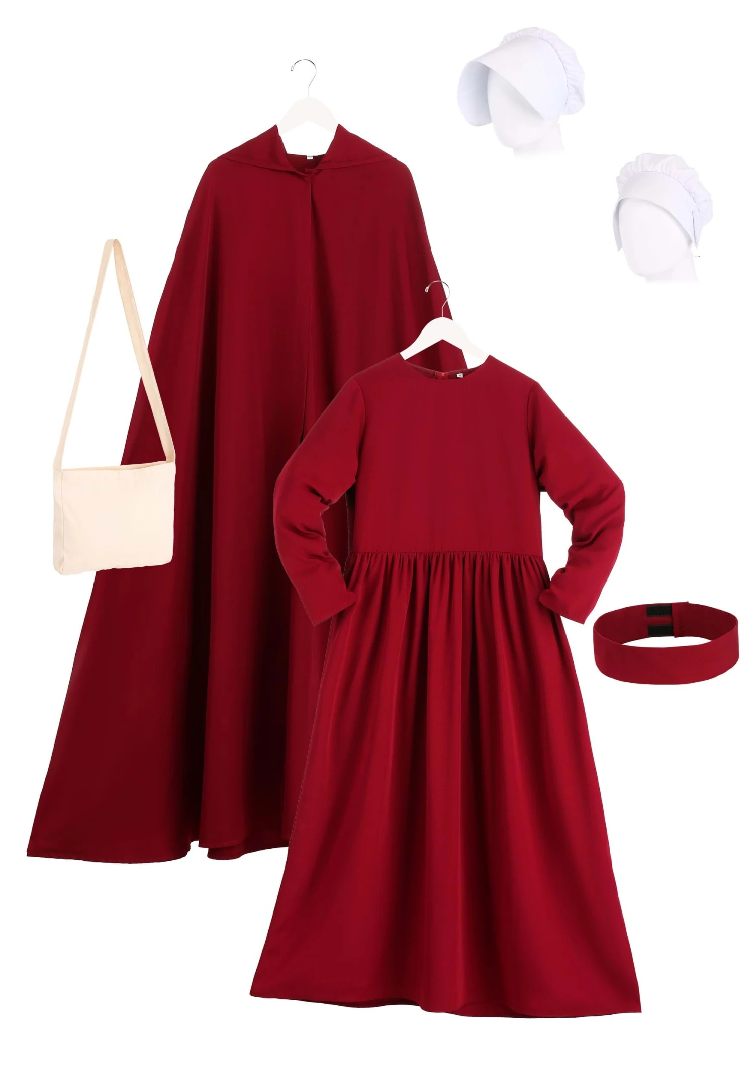 Women's Plus Size Handmaid's Tale Deluxe Costume 15 Women's Plus Size Handmaid's Tale Deluxe Costume - Image 13