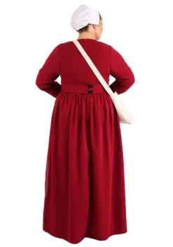 Women's Plus Size Handmaid's Tale Deluxe Costume 18 Women's Plus Size Handmaid's Tale Deluxe Costume -Halloween Costumes handmaids tale deluxe womens plus size costume alt 3