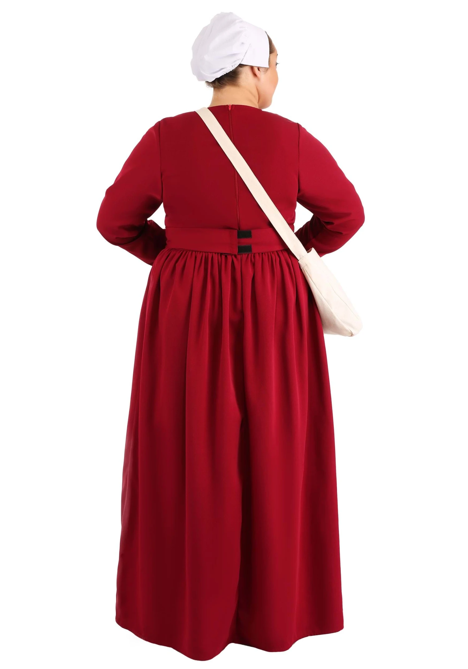 Women's Plus Size Handmaid's Tale Deluxe Costume 6 Women's Plus Size Handmaid's Tale Deluxe Costume - Image 4
