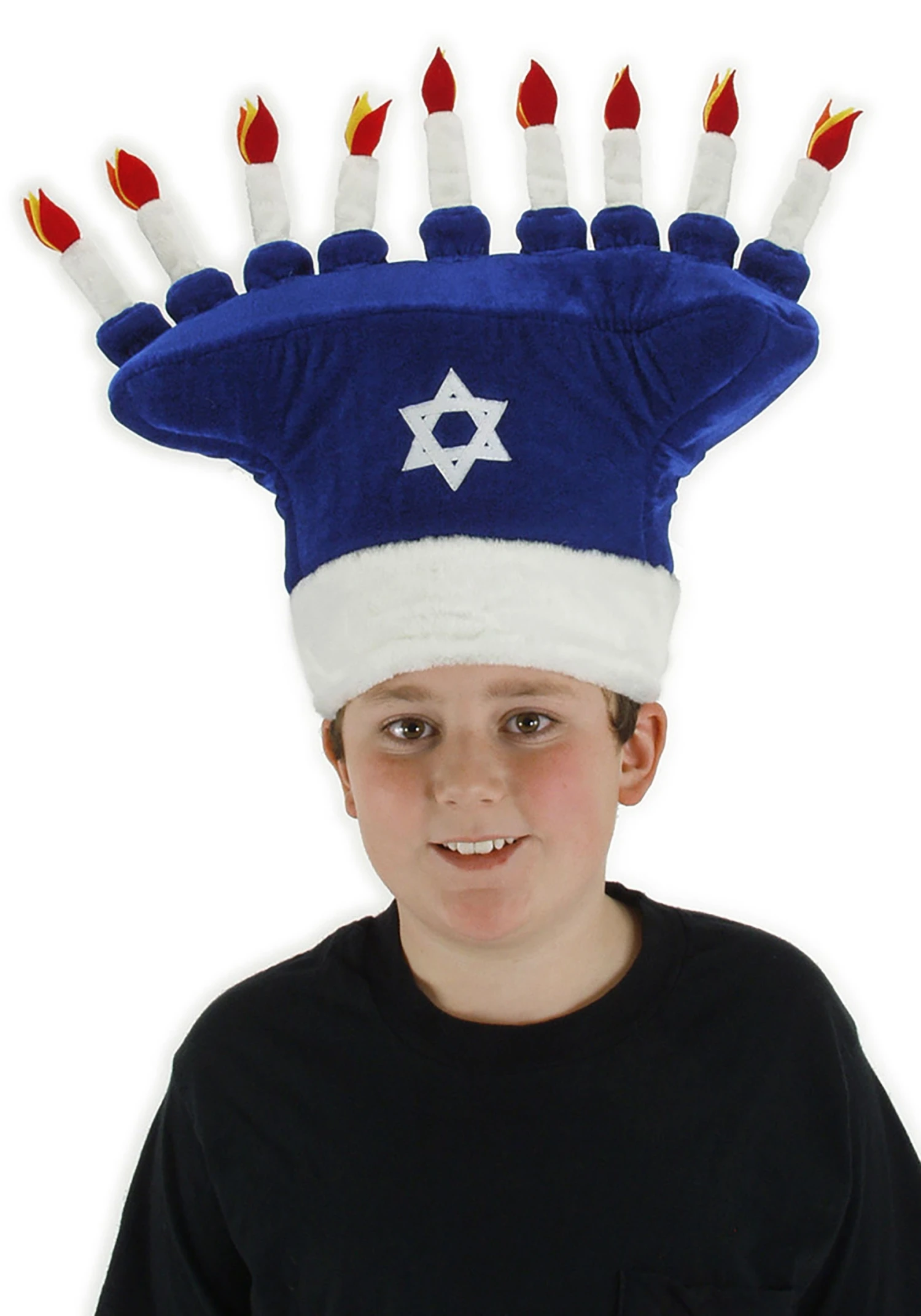 Happy Chanukah Soft Hat 4 Happy Chanukah Soft Hat - Image 2