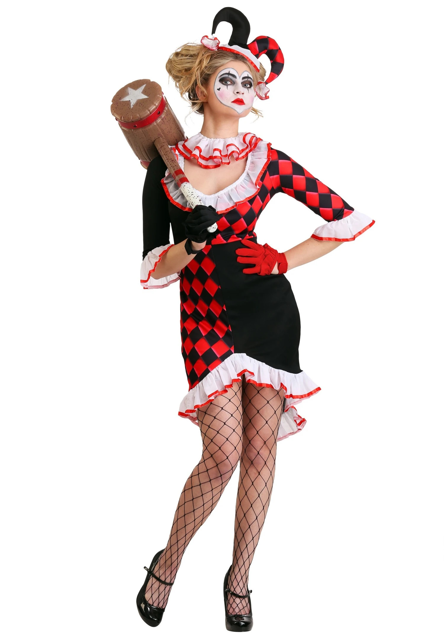 Women's Haute Harlequin Costume 5 Women's Haute Harlequin Costume - Image 3