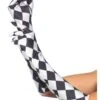 LEG AVENUE Harlequin Elbow Length Gloves 1 LEG AVENUE Harlequin Elbow Length Gloves -Halloween Costumes harlequin elbow length gloves