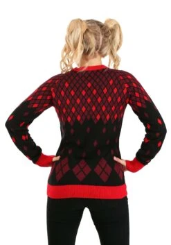 Harley Quinn Hammer Time Ugly Christmas Sweater 15 Harley Quinn Hammer Time Ugly Christmas Sweater -Halloween Costumes harley quinn hammer time ugly christmas sweater alt 4