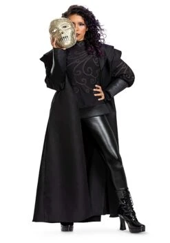 Disguise Adult Harry Potter Deluxe Death Eater Costume 9 Disguise Adult Harry Potter Deluxe Death Eater Costume -Halloween Costumes harry potter adult deluxe death eater costume alt 1