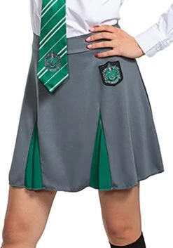 Disguise Harry Potter Adult Slytherin Skirt -Halloween Costumes harry potter adult slytherin skirt alt 1