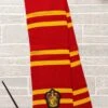 Harry Potter Deluxe Gryffindor Knit Scarf 1 Harry Potter Deluxe Gryffindor Knit Scarf -Halloween Costumes harry potter deluxe gryffindor knit scarf