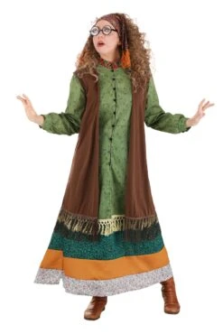 Plus Size Deluxe Harry Potter Professor Trelawney Women's Costume -Halloween Costumes harry potter deluxe plus size adult professor trel alt 1