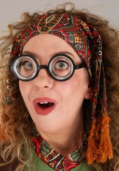 Plus Size Deluxe Harry Potter Professor Trelawney Women's Costume -Halloween Costumes harry potter deluxe plus size adult professor trel alt 2