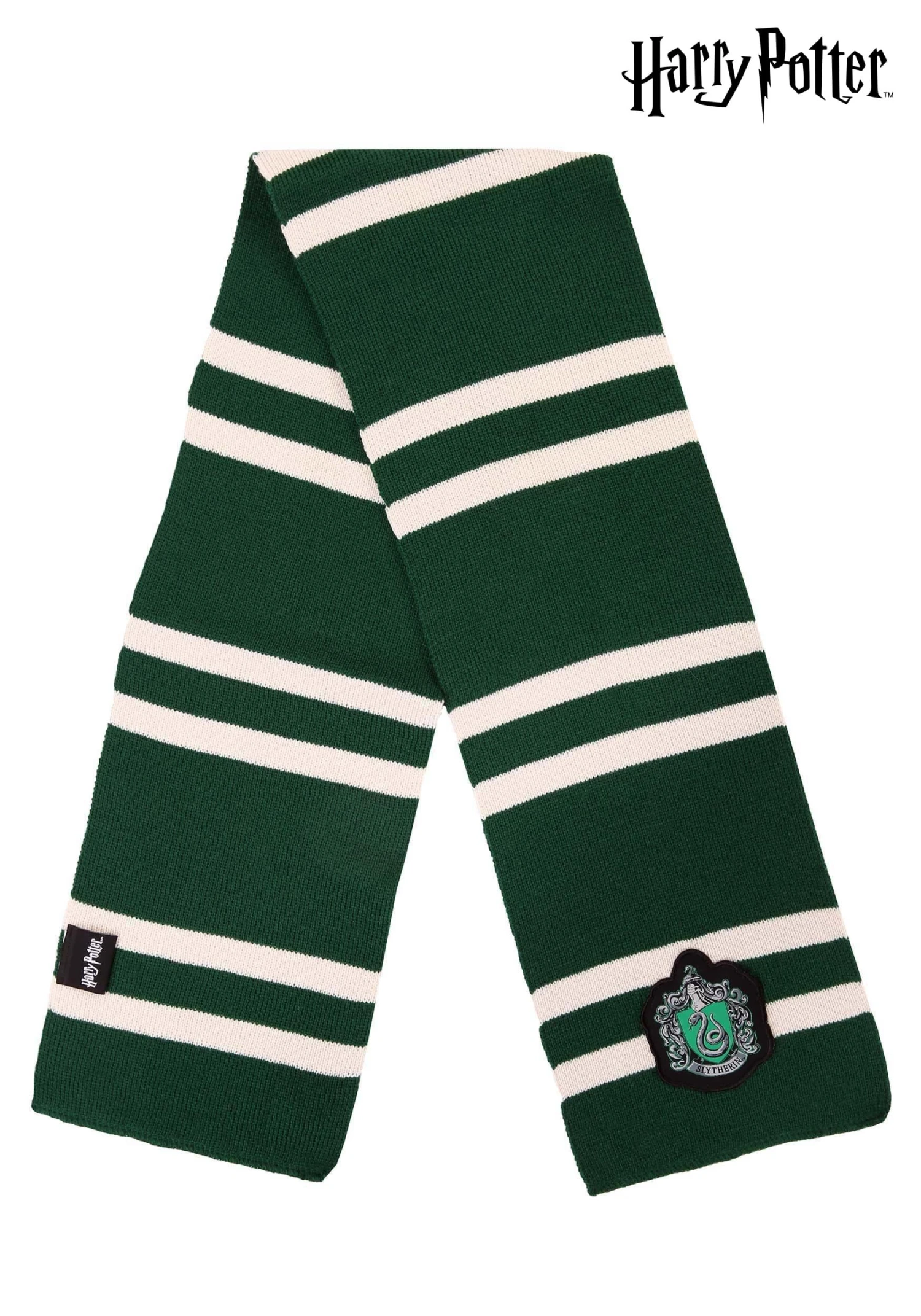 Slytherin Harry Potter Deluxe Knit Scarf 3 Slytherin Harry Potter Deluxe Knit Scarf