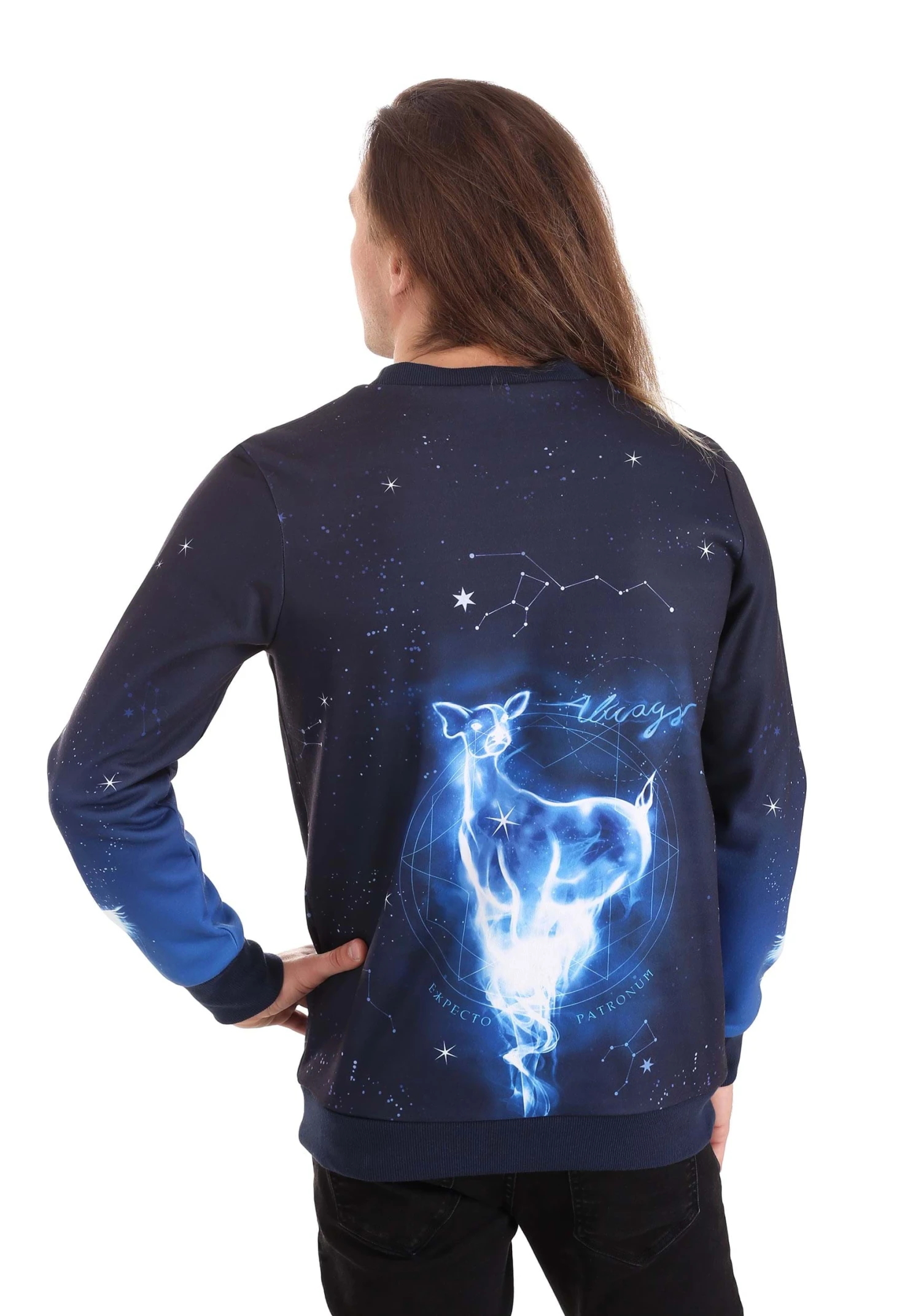 Harry Potter Patronus Ugly Sweatshirt For Adults 14 Harry Potter Patronus Ugly Sweatshirt For Adults - Image 12