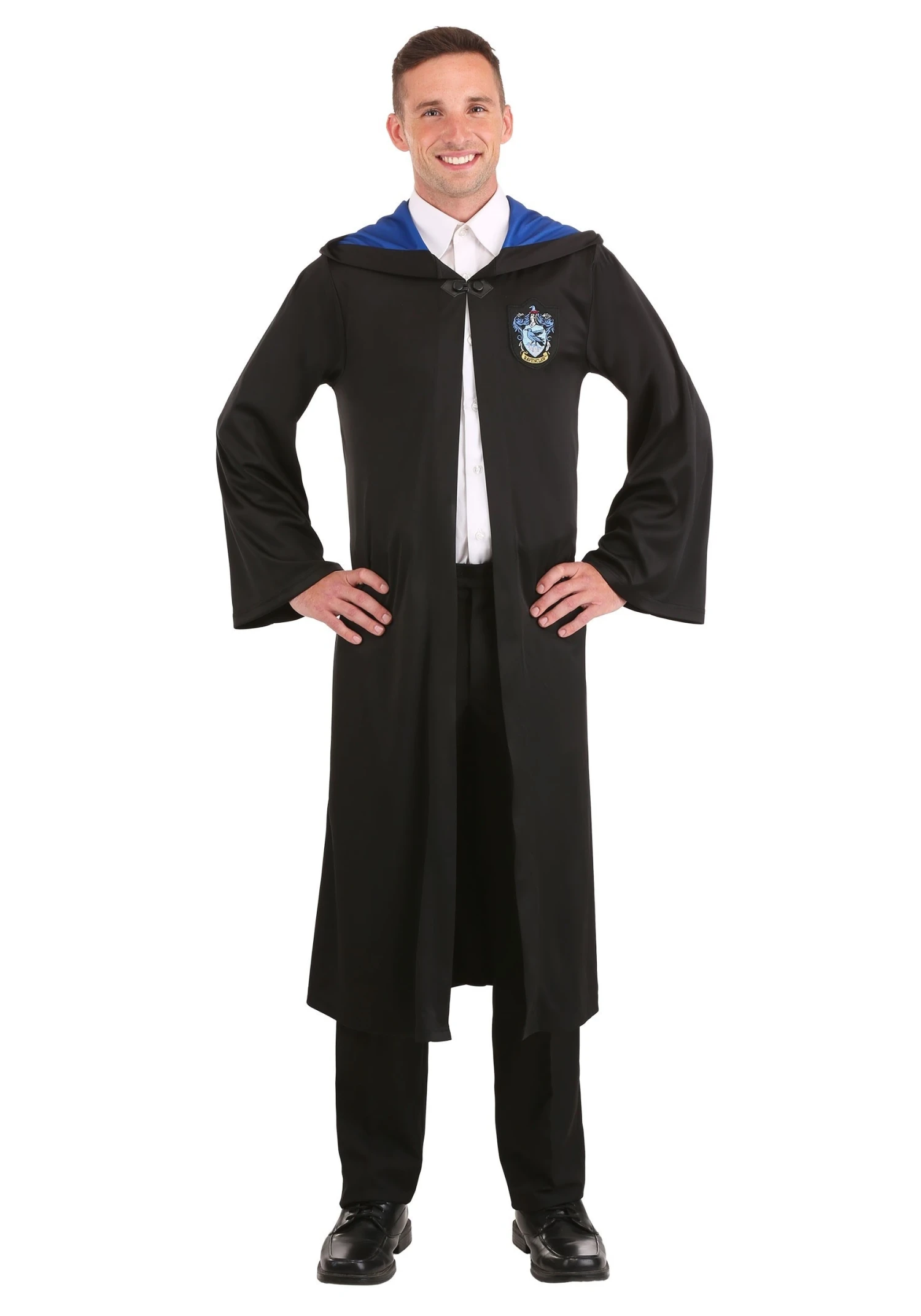 Plus Size Harry Potter Ravenclaw Robe Costume For Adults 6 Plus Size Harry Potter Ravenclaw Robe Costume For Adults - Image 4