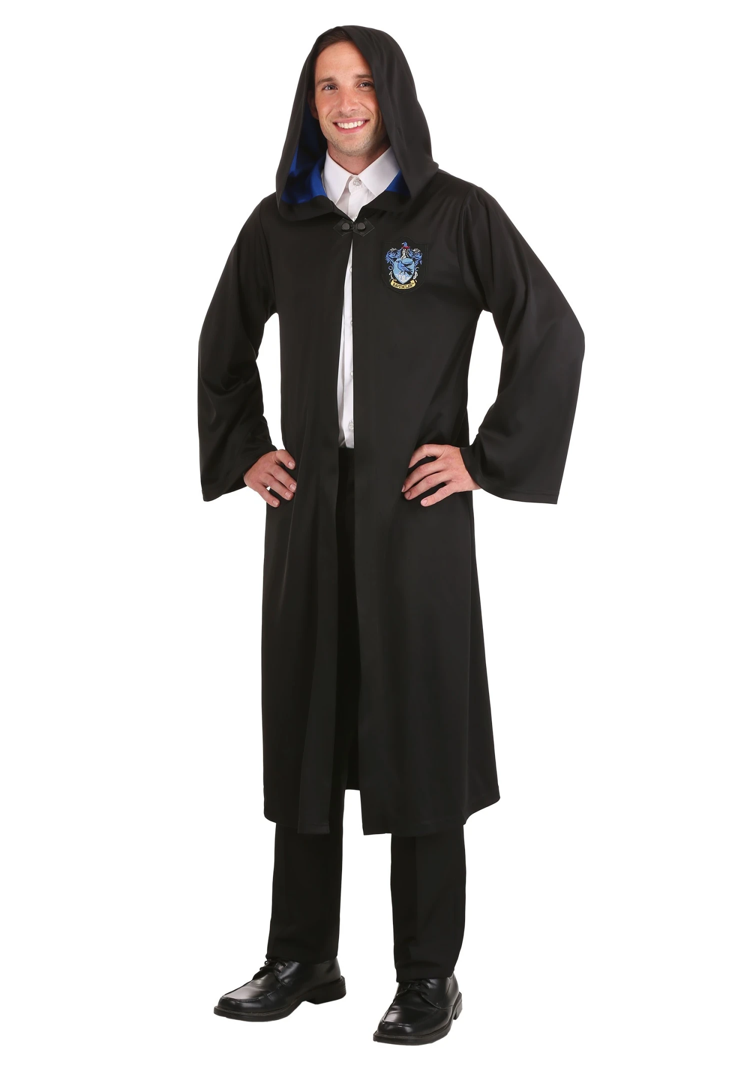 Plus Size Harry Potter Ravenclaw Robe Costume For Adults 4 Plus Size Harry Potter Ravenclaw Robe Costume For Adults - Image 2