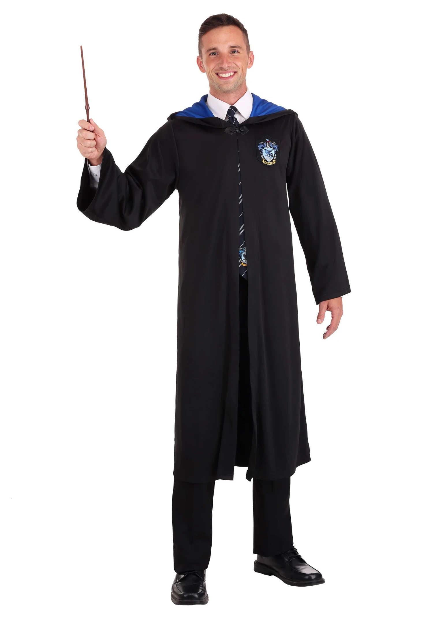 Plus Size Harry Potter Ravenclaw Robe Costume For Adults 3 Plus Size Harry Potter Ravenclaw Robe Costume For Adults