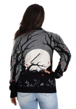 Adult Headless Horseman Halloween Sweater -Halloween Costumes headless horseman halloween sweater alt 3