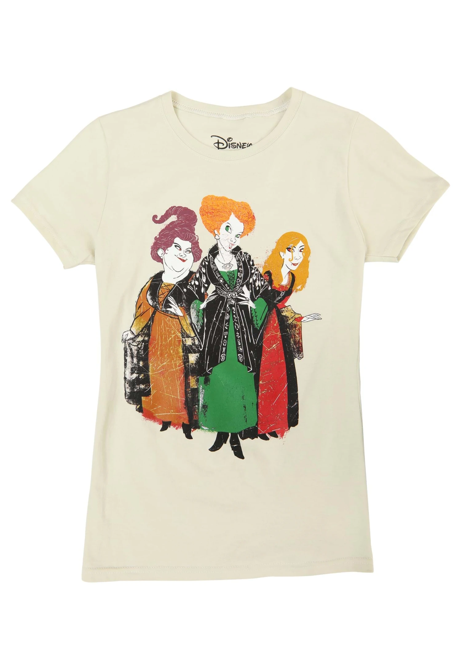 Women's Hocus Pocus 3 Sisters T-Shirt 4 Women's Hocus Pocus 3 Sisters T-Shirt - Image 2
