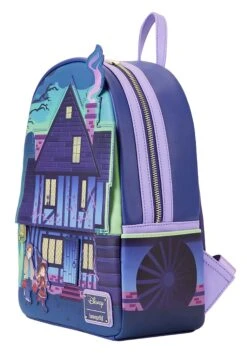 Disney Hocus Pocus Sanderson Sisters House Loungefly Mini Backpack 10 Disney Hocus Pocus Sanderson Sisters House Loungefly Mini Backpack -Halloween Costumes hocus pocus sanderson house loungefly mini backpack alt 2