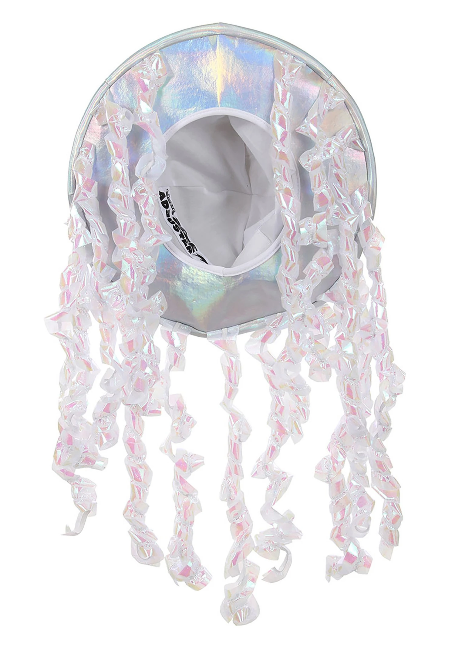 Holographic Jellyfish Soft Costume Hat 6 Holographic Jellyfish Soft Costume Hat - Image 4