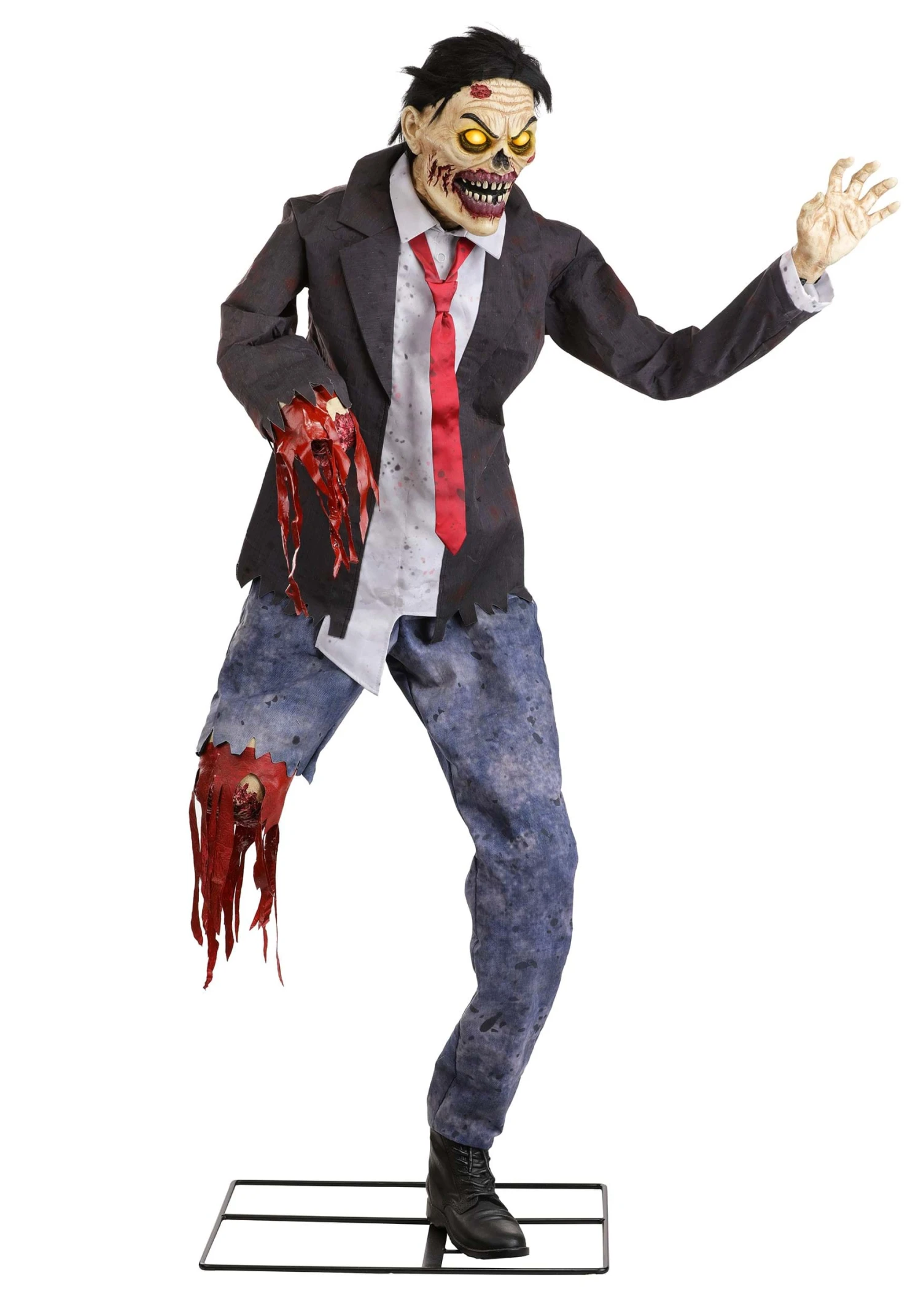 5.8FT Hopps The Dismembered Zombie Animatronic Halloween Decoration 6 5.8FT Hopps The Dismembered Zombie Animatronic Halloween Decoration - Image 4