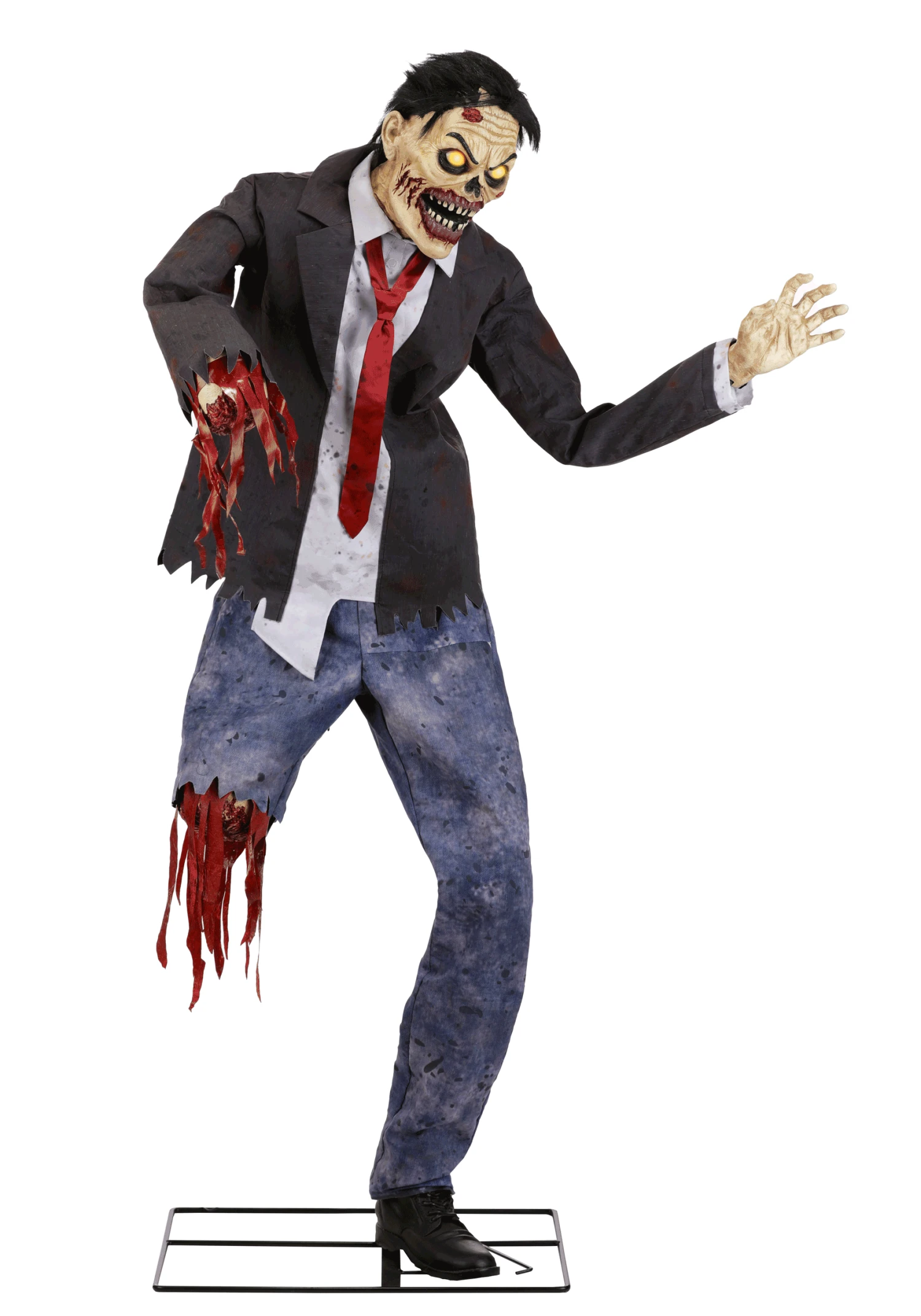 5.8FT Hopps The Dismembered Zombie Animatronic Halloween Decoration 5 5.8FT Hopps The Dismembered Zombie Animatronic Halloween Decoration - Image 3