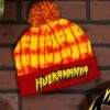 WWE Adult Hulk Hogan Hulkamania Knit Hat -Halloween Costumes hulk hogan hulkmania knit hat