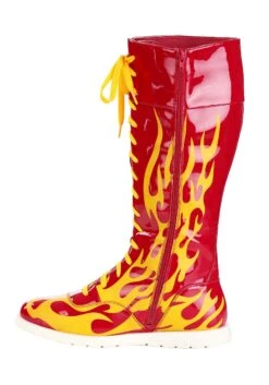 Hulk Hogan Wrestling Boots For Men -Halloween Costumes hulk hogan wrestling boots adult alt 2