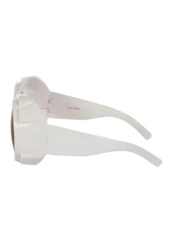 Adult White/Red Hyper Vision Goggles | Mad Scientist Accessories -Halloween Costumes hyper vision goggles white red alt 2