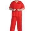 AMSCAN Incarcerated Uniform Adult Costume -Halloween Costumes incarcerated uniform adult costume