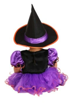 Purple Ribbon Witch Costume For Infants 12 Purple Ribbon Witch Costume For Infants -Halloween Costumes infant purple ribbon witch costume alt 4
