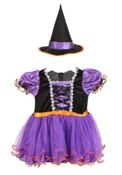 Purple Ribbon Witch Costume For Infants 13 Purple Ribbon Witch Costume For Infants -Halloween Costumes infant purple ribbon witch costume alt 5