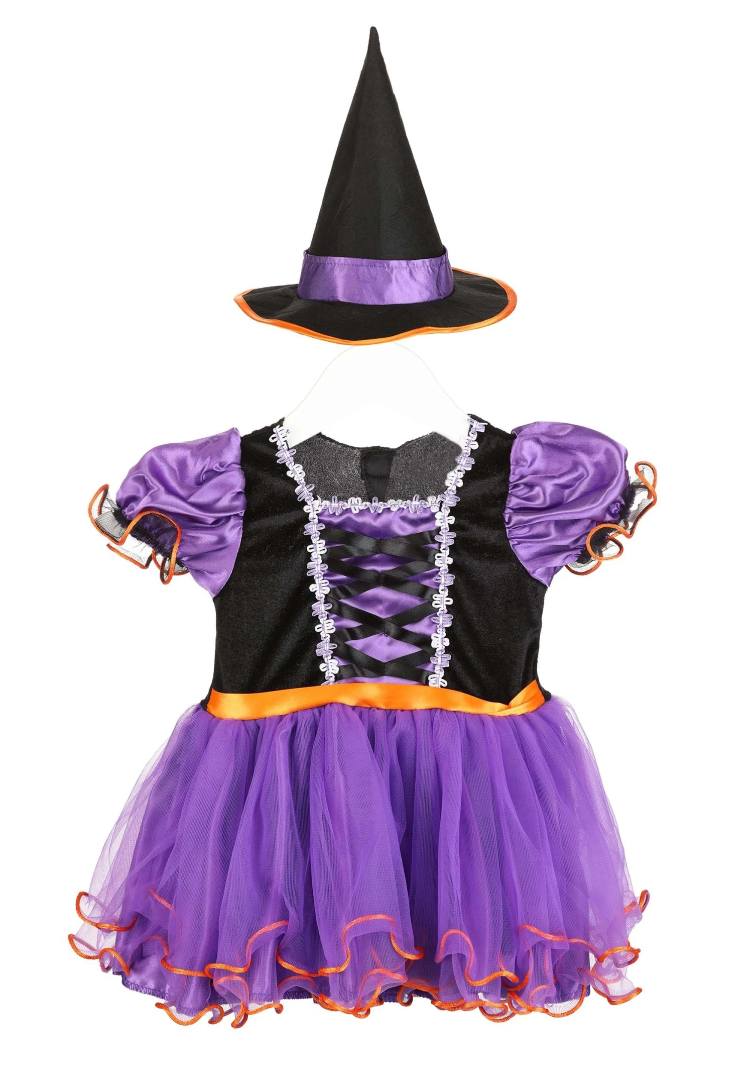 Purple Ribbon Witch Costume For Infants 8 Purple Ribbon Witch Costume For Infants - Image 6