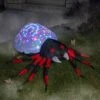 4FT Inflatable Projection Kaleidoscope Spider Prop Decoration -Halloween Costumes inflatable 4ft projection kaleidoscope spider