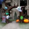 Inflatable 8FT Scary Tree Archway Decoration 2 Inflatable 8FT Scary Tree Archway Decoration -Halloween Costumes inflatable 8 ft scary tree archway