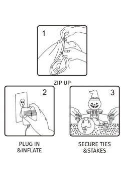 8FT Inflatable Skeleton T-Rex Halloween Decoration 10 8FT Inflatable Skeleton T-Rex Halloween Decoration -Halloween Costumes inflatable 8 ft skeleton t rex decoration alt 3