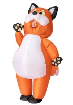 Inflatable Fox Costume For Adults 8 Inflatable Fox Costume For Adults -Halloween Costumes inflatable adult fox costume alt 1