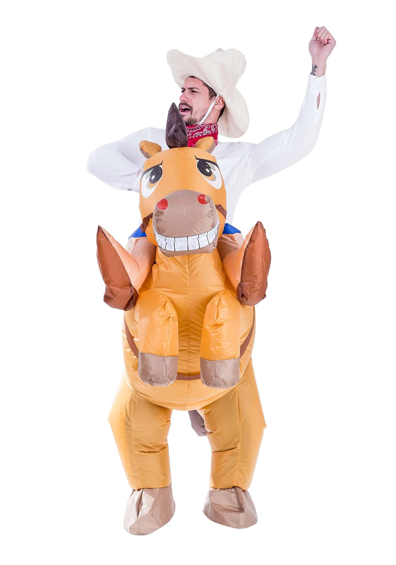 Inflatable Horse Ride-On Costume For Adults 6 Inflatable Horse Ride-On Costume For Adults - Image 4