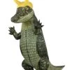 JAZWARES Inflatable Alligator Loki Adult Costume -Halloween Costumes inflatable alligator loki costume