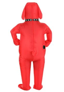 Inflatable Clifford The Big Red Dog Adult Costume -Halloween Costumes inflatable clifford the big red dog costume alt 1