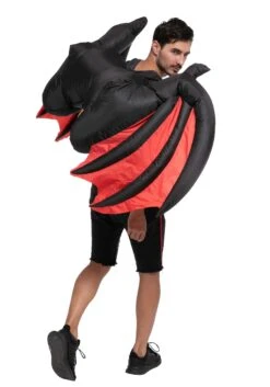 Inflatable Demon Wings 15 Inflatable Demon Wings -Halloween Costumes inflatable demon wings alt 5