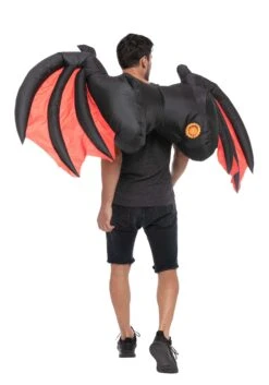 Inflatable Demon Wings 16 Inflatable Demon Wings -Halloween Costumes inflatable demon wings alt 6