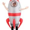 Inflatable Adult Rocket Ship Costume -Halloween Costumes inflatable rocket ship adult costume