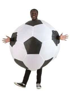 Inflatable Soccer Ball Costume For Adults